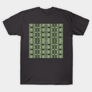 Green digital age, kaleidoscope pattern T-Shirt